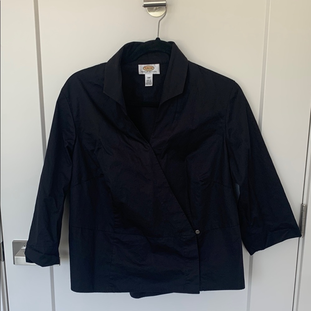 Talbots Women's Black Blouse